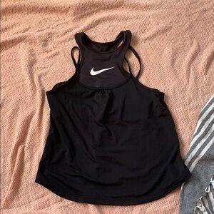 Nike Tank Top with Attached Sports Bra Size Medium (Slim Fit)